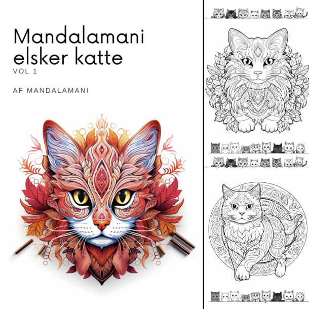 Malebogen Mandalamani elsker katte vol 1